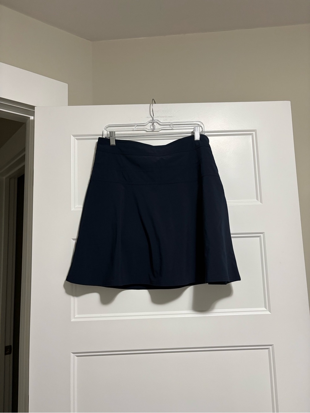 Athleta Dark Navy A-Line Skirt Sz 12